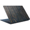 Black Painted Wood Surface Laptop Skin